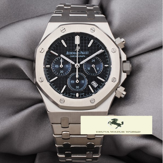 HK946 AUDEMARS PİGUET ROYAL OAK CHRONOGRAPH 41 MM MAVİ KADRAN